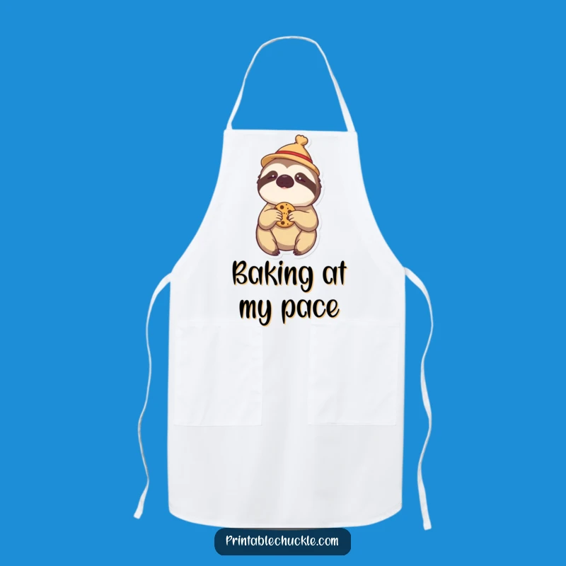 Funny Sloth Apron: Cook or Lounge in Style with This Hilarious Kitchen Accessory