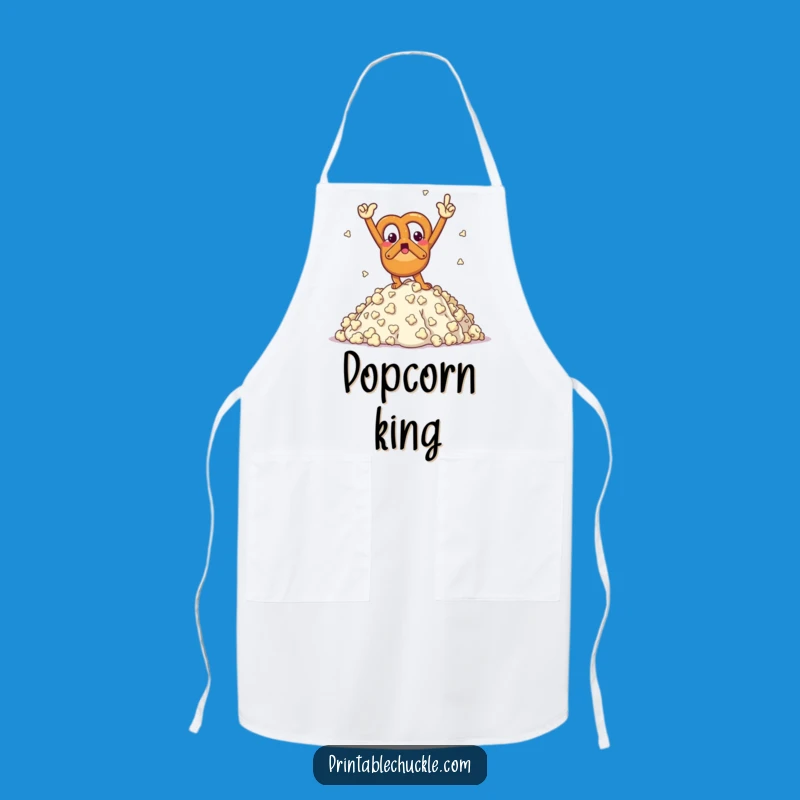 Funny Pretzel Apron: Cook with Salty Triumph