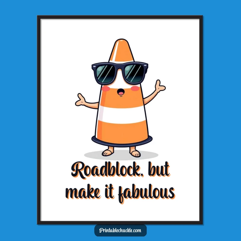 Funny Salsa Cone Digital Art, Instant Download for Quirky Decor