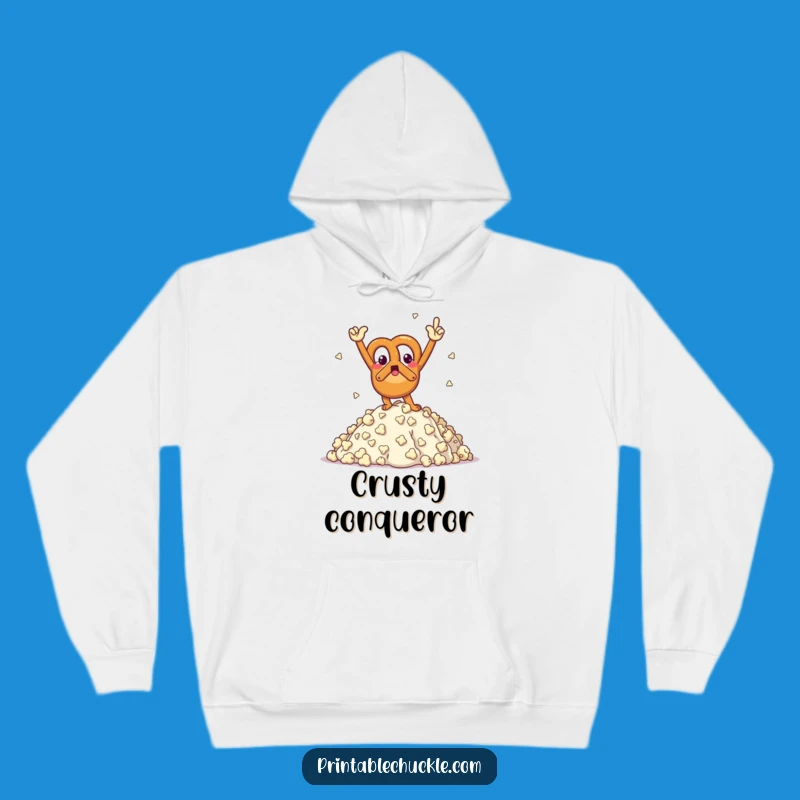 Funny Pretzel Hoodie: Cozy Comfort for Salty Victories