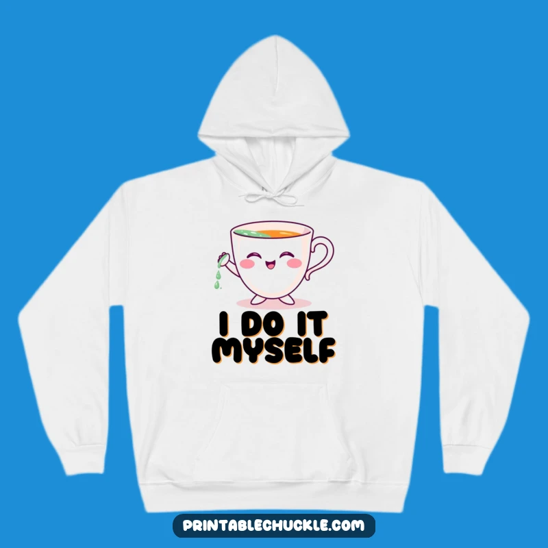 Cozy Funny Teacup Hoodie: Embrace Warmth and Laughter with This Adorable Design
