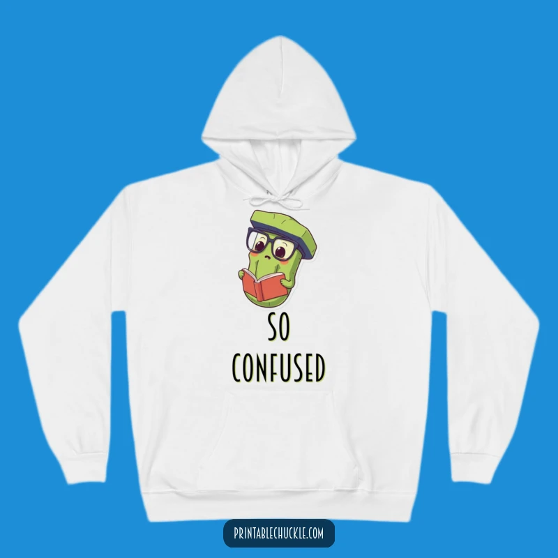 Funny Proud Pickle Specs Hoodie - Cozy & Hilarious Comfort