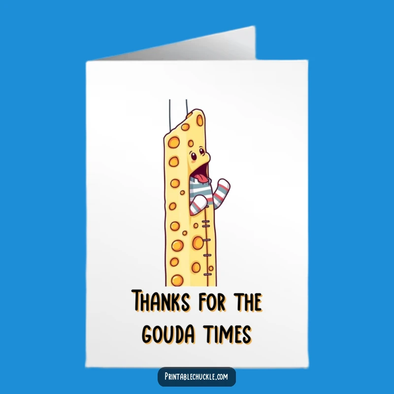 Hilarious Free Printable Sock Puppet Thank You Card - Downloadable Art for Grateful Giggles