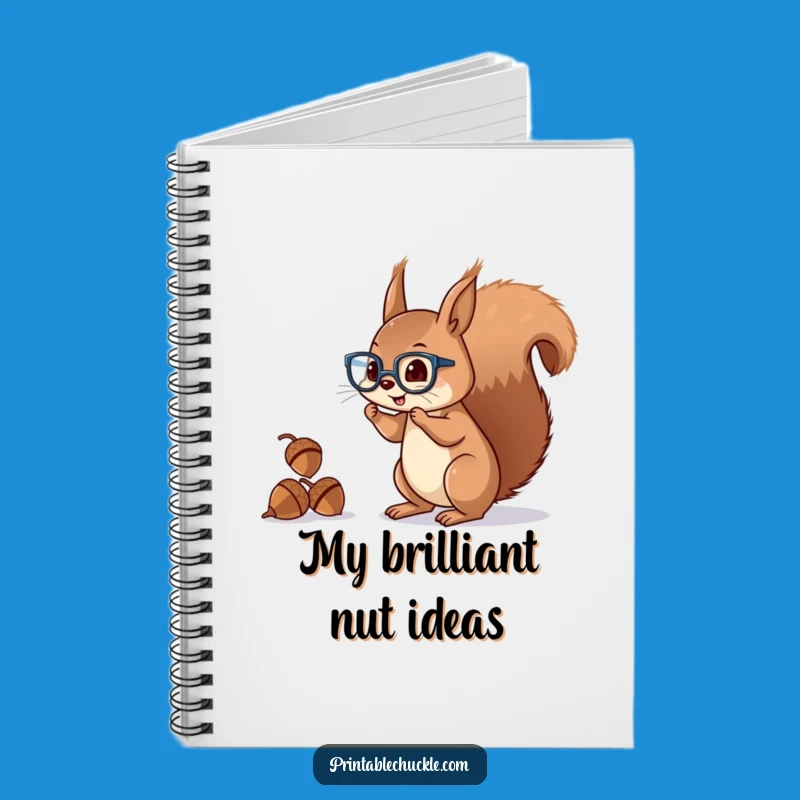 Funny Squirrel Juggler Notebook A Journal for Creative Minds Gift
