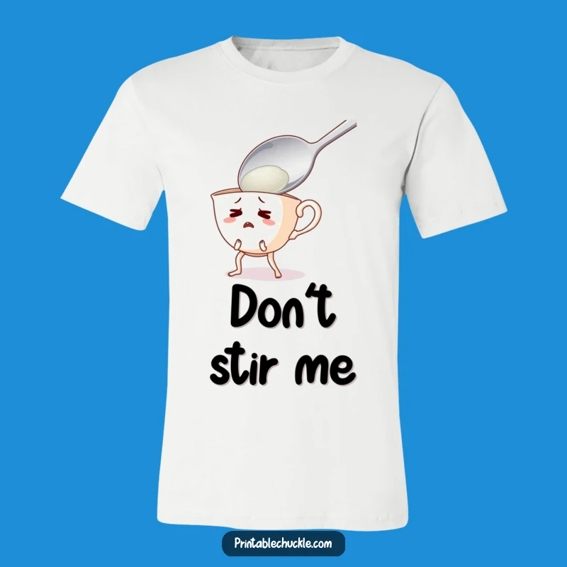Funny Teacup T-Shirt: Comical Kitchen Chaos and a Hilarious Gift