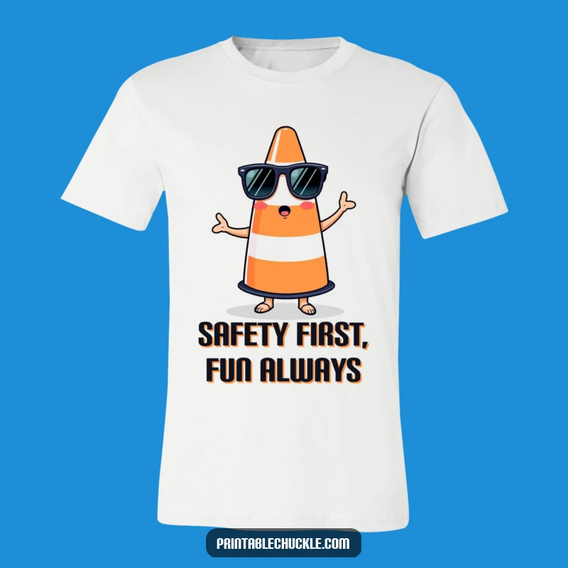 Funny Salsa Cone T-Shirt, Absurd Humor Tee for Party Goers